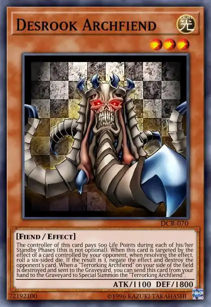 Edison Rulings for Desrook Archfiend